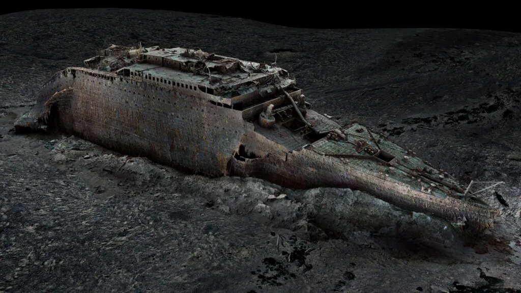 شواهدی جدید از غرق شدن تایتانیک پیدا شد/ اولین نمای کامل از لاشه کشتی