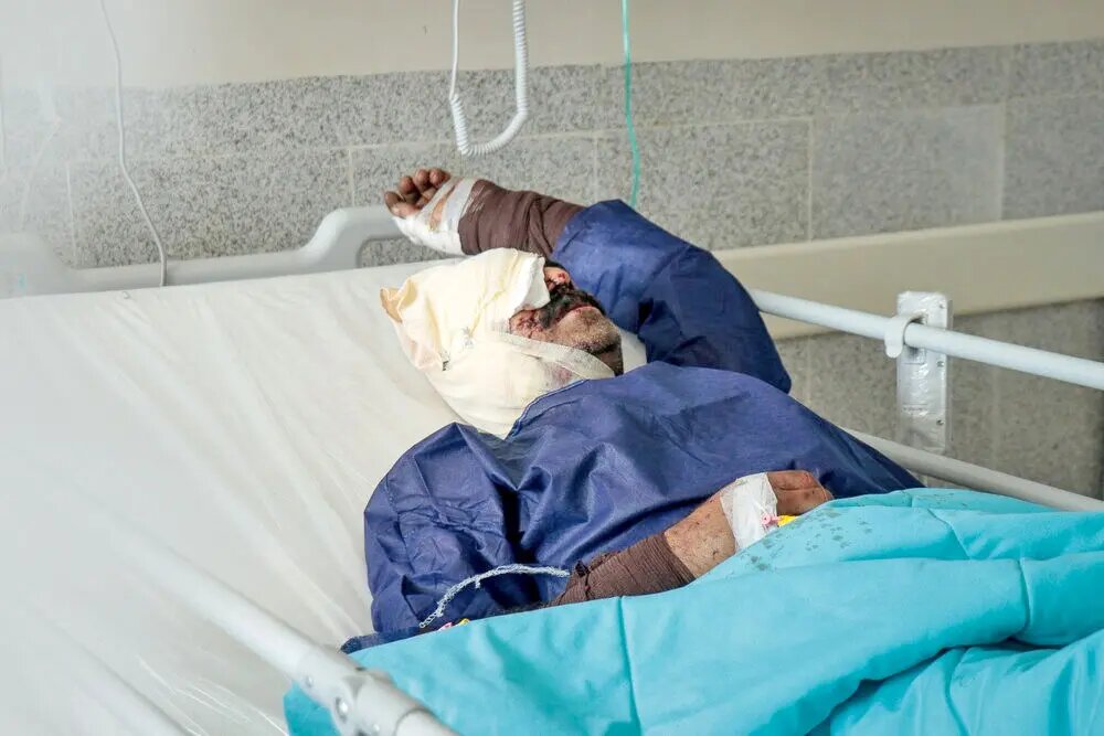 برای مهدی، اکبر، حامد و .../ آخرین وضعیت کارگرانی که در انفجار بندرعباس از یک یا دو چشم نابینا شدند