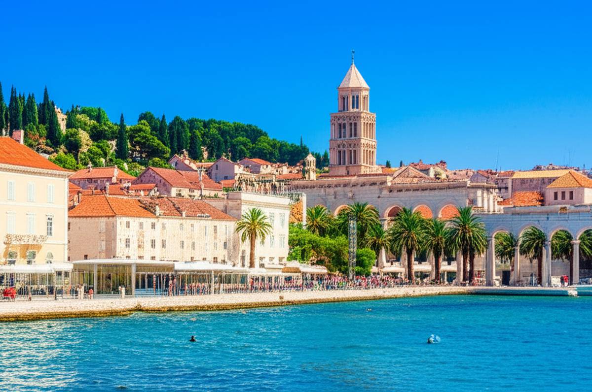 ساختمان های اسپلیت در کرواسی Buildings in Split, Croatia