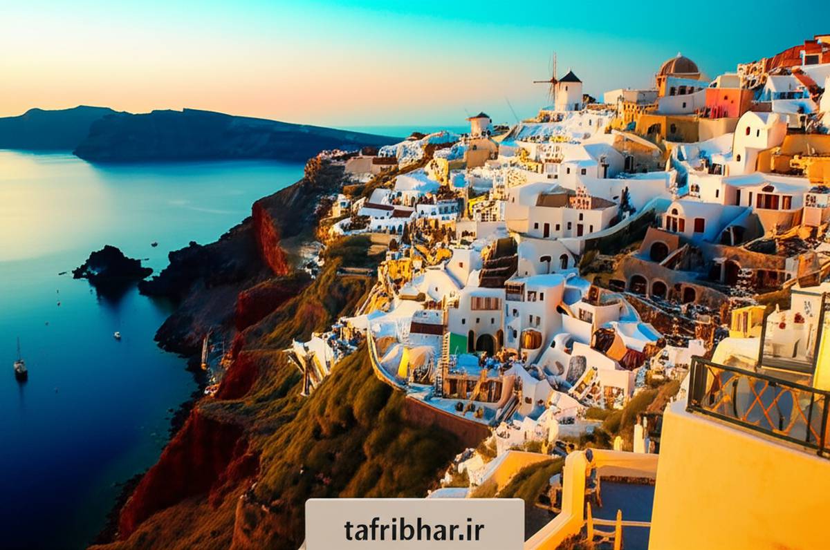 سانتورینی در یونان