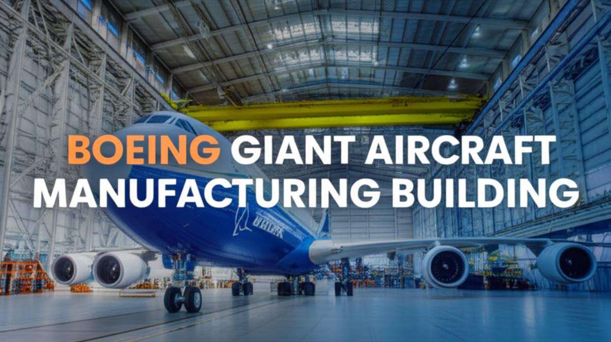 ساختمان غول پیکر هواپیماسازی بوئینگ