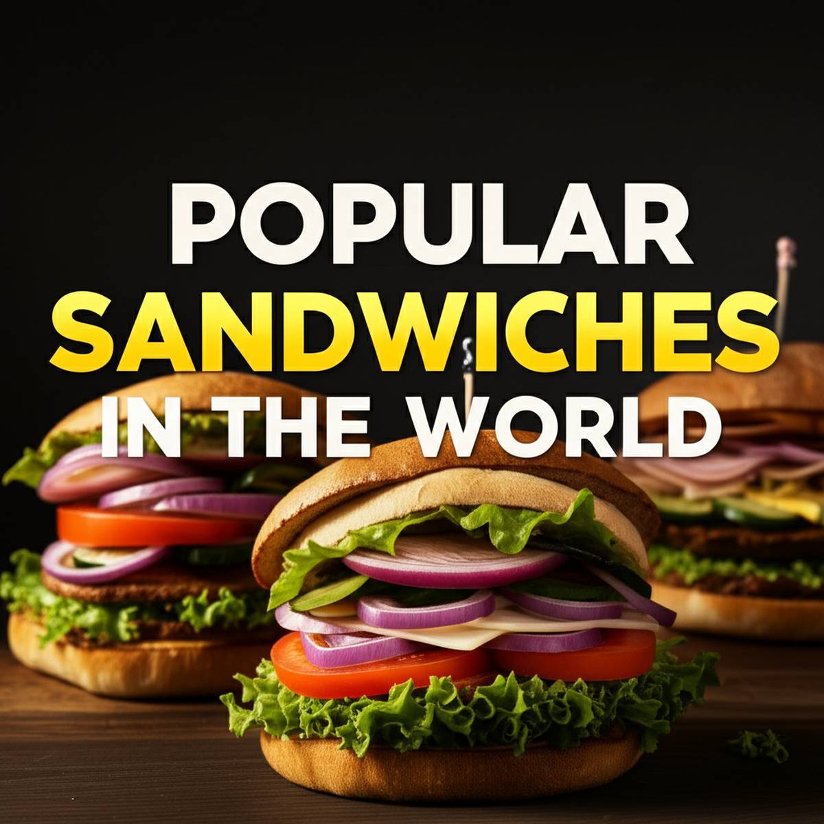 ساندویچ های محبوب در دنیا