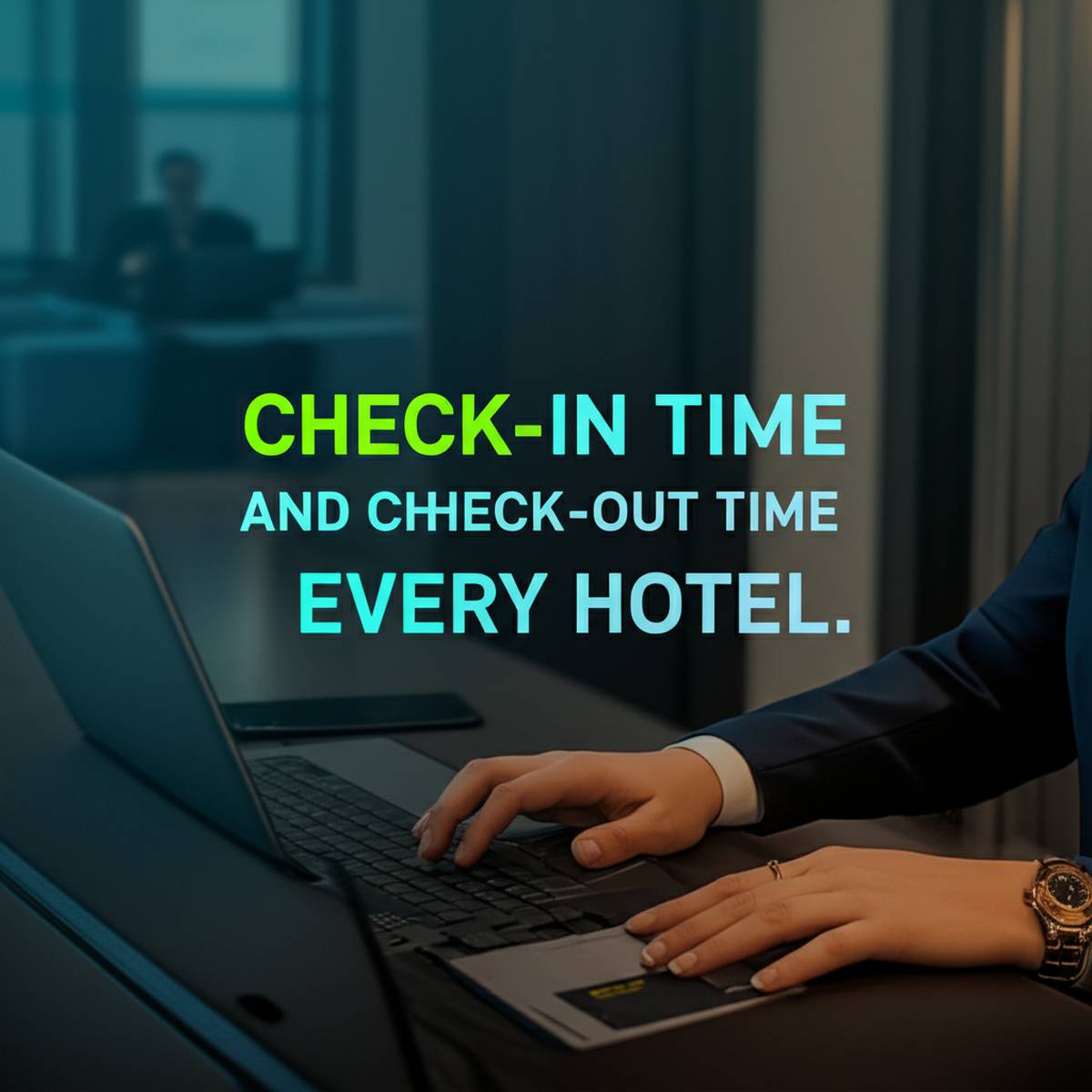 زمان ورود check in و زمان خروج check out در هر هتل