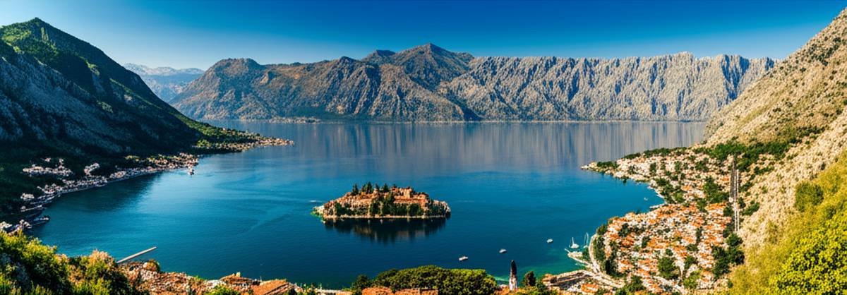 زیباترین مقاصد گردشگری خلیج کوتور Bay of Kotor در کشور مونته نگرو