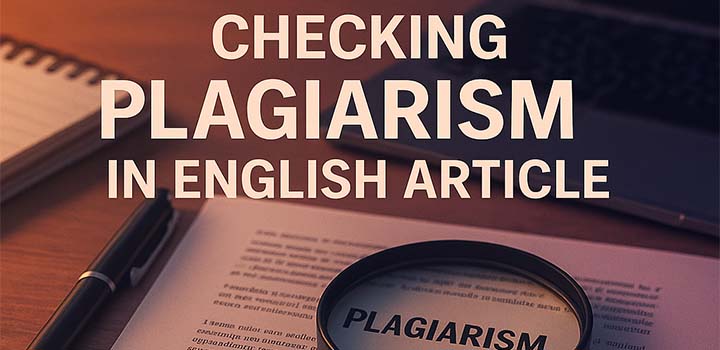 بررسی سرقت ادبی مقاله انگلیسی