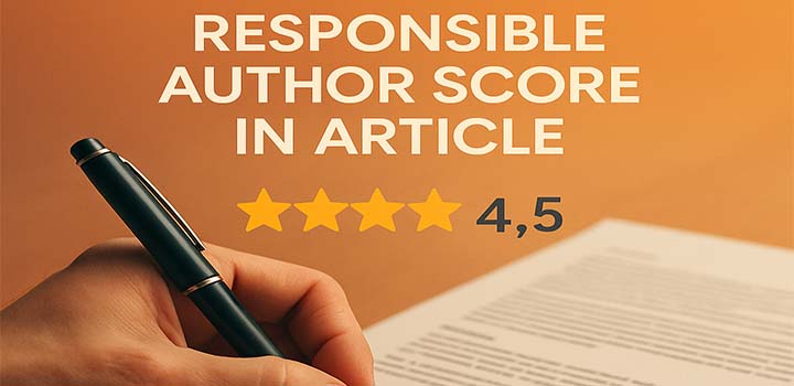 امتیاز نویسنده مسئول در مقاله