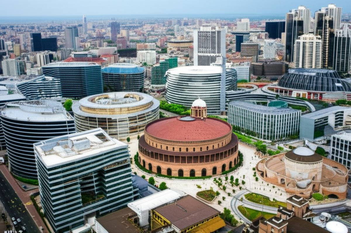 ساختمان های دایره ای شکل | بررسی مزایا، معایب و نمونه ها