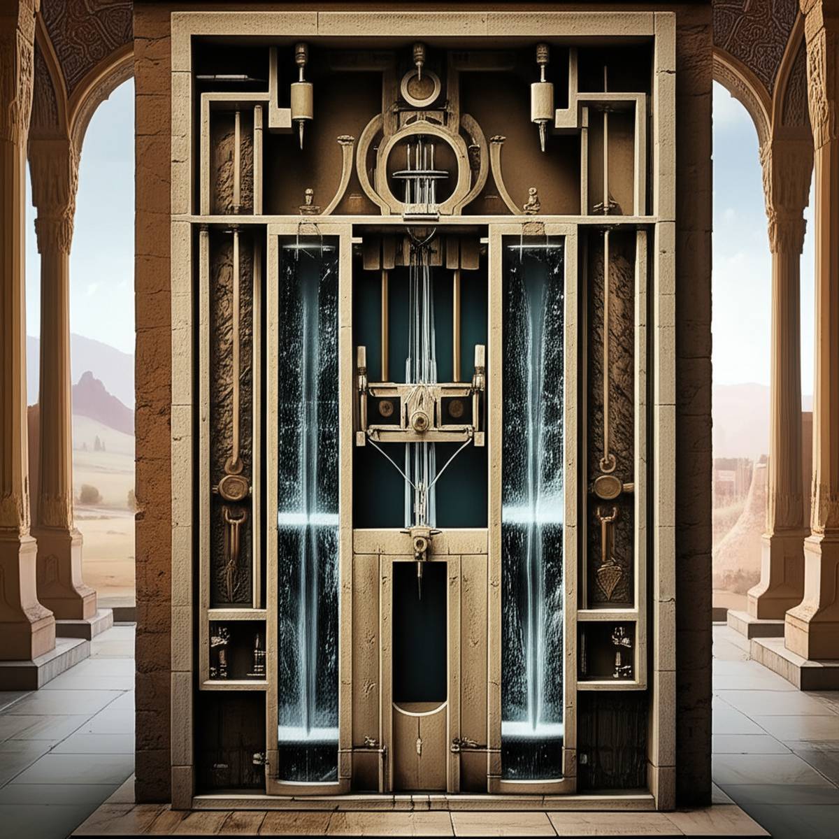 ساعت آبی کاربردی ترین ابزار ایرانیان باستان