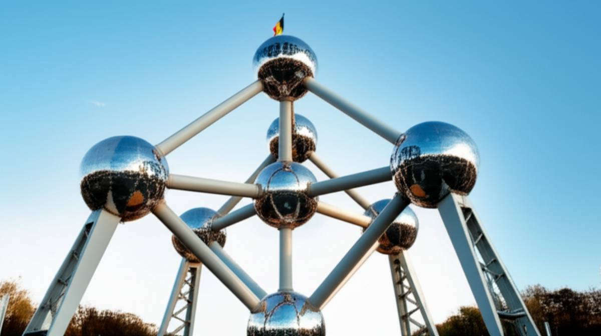 اتومیم بلژیک | راهنمای کامل و بازدید از سازه نمادین (Atomium)