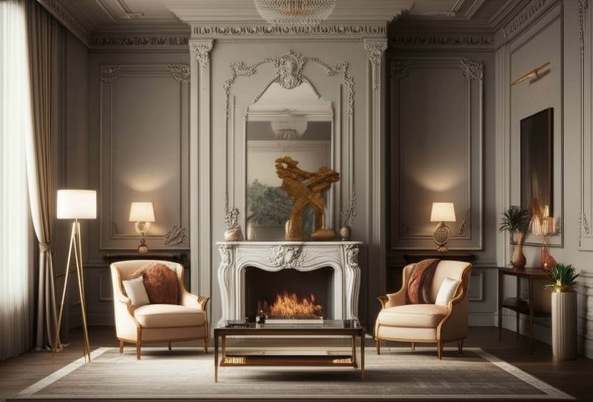 خلاصه جامع کتاب دکوراسیون داخلی به سبک کلاسیک + فیوژن