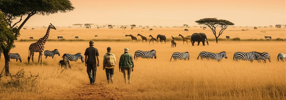 سافاری بدون ماشین: چگونه حیات وحش را پیاده تجربه کنیم؟