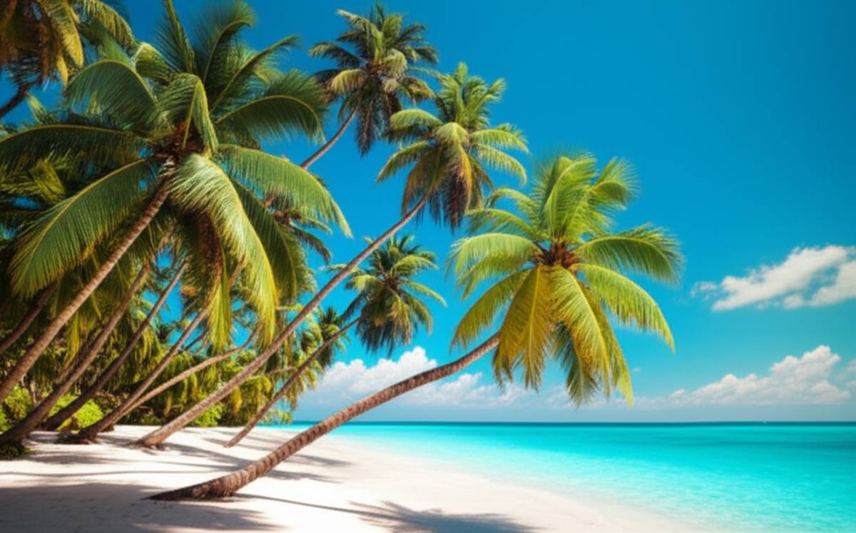 ساحل درختان نارگیل - تجربه منظره رؤیایی مناطق استوایی