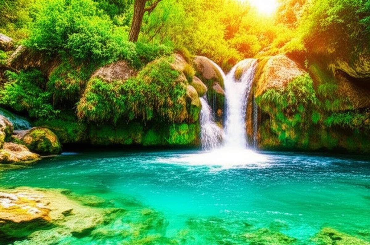 سراب هنام لرستان | چشمه ای زنده و خروشان در دل طبیعت